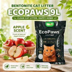 Premium Bentonite <b>Cat</b> <b>Litter</b> 9L | Fast Clumping, Strong Odor Control and Factory Supply - Product Image 3