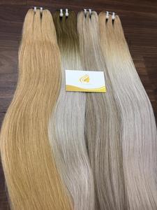 ต่อผมแท้ ใหม่ 2024 สำหรับผมเวอร์จิ้นเรมี่ สีอ่อน เนียนตรงเป็นลอน ความยาว 8-32 นิ้ว ต่อผมจากเวียดนาม - Product Image 5