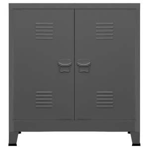 Caja de Almacenamiento de Acero Antracita, Archivador de Plástico Mediano - Product Image 3