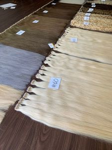 Superventas Fin de año Descuento Italiano 100% Cutícula alineada Remy Virgen Piel Trama Cinta invisible-En un solo donante Color claro - Product Image 6