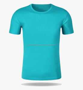 T-shirt en coton 100% de haute qualité et lourd pour hommes, col rond uni personnalisé, jersey respirant, vêtement teint en pièce, taille plus - Product Image 6