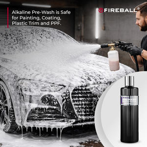 Shampooing pré-lavage alcalin Fireball PH 500ml pour voitures/motos/SUVs, parfum doux/frais, formule puissante pour éliminer la graisse - Product Image 3