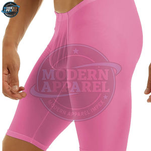 Pantalones Cortos de Compresión de Algodón de Nuevo Diseño, Venta Directa de Fábrica, Pantalones Cortos de Compresión Lisos para Hombre, Pantalones Cortos de Compresión Personalizados - Product Image 2