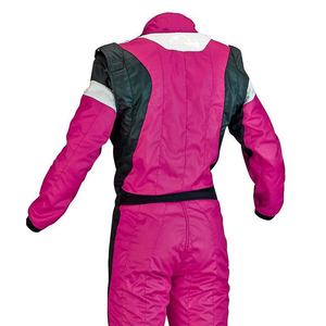 Combinaison de Karting Personnalisée 2026 en Polycoton Respirant – Tenue de Sport Unisexe Adulte de Haute Qualité pour Karting - Product Image 4