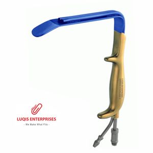 Ferriera Style Retractor Insulated with Fibre <b>Optic</b> Light Guide and Suction Tube <b>Instrument</b> - Product Image 3