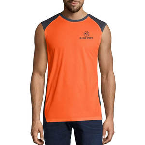 Camisetas sin Mangas para Hombre, Camiseta Deportiva Informal de Verano, Mezcla de Algodón, Estilo Musculoso - Product Image 1