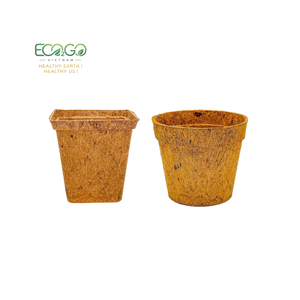 Pots de pépinière écologiques en fibre de coco compostables, pots à plantes respirants et respectueux des racines pour le jardinage et la plantation - Product Image 1