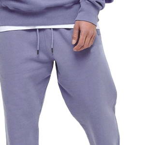 Pantalon de survêtement décontracté pour homme, taille haute, respirant, en molleton, avec cordon de serrage, 100 % coton, très vendu - Product Image 5
