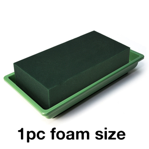 Floral Tray Base <b>Rectangular</b> Plastic Tray for Professional Artificial <b>Flower</b> Arrangements for Events Table Centerpieces - Product Image 2