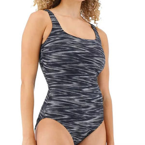 Traje de Baño de Una Pieza para Adultos, de Secado Rápido y Transpirable, con Estampados Florales y Sólidos, Venta al Por Mayor - Product Image 2