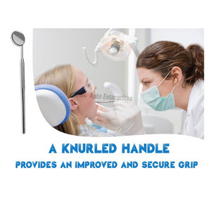 Dental Mirror #5 6.5" Handle Manual High Quality CE Certified Professional Dentist <b>Tool</b> for <b>Teeth</b> <b>Cleaning</b> Oral Inspection - Product Image 5