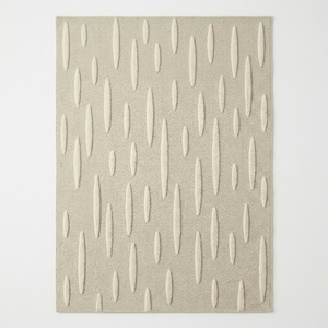 Tapis moderne en laine et coton, à poils coupés et bouclés, tufté, antidérapant, fait main, texturé, sur mesure, prix de gros direct usine - Product Image 2