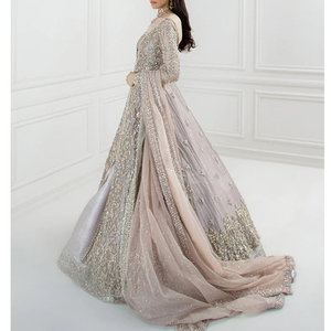 ชุดเดรสออกงานแต่งงานดีไซน์ใหม่ล่าสุดสไตล์ปากีสถานประดับคริสตัล  สำหรับผู้หญิงทุกคน  รับทำโลโก้ตามสั่ง  ชุดลำลองฤดูร้อน  บริการ OEM - Product Image 2