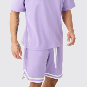 Customized High Quality Wholesale Breathable Mesh Friendly Shorts Casual Basketball Shorts 100% Polyester Mesh - Product Image 6
