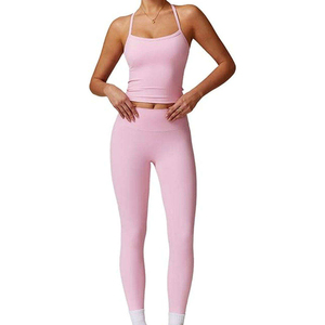 Conjunto de Yoga Moderno para Mujer, Sujetador Deportivo Cómodo y Leggings para Entrenamiento, Ropa Deportiva para el Día a Día, Conjunto Completo de Yoga para Mujer - Product Image 6