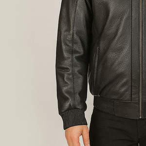 Veste d'hiver pour homme de qualité supérieure au meilleur prix, en cuir véritable, coupe-vent, imperméable, teinte unie, toutes tailles disponibles - Product Image 6