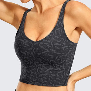 Breathable <b>Top</b> Selling <b>Women</b> <b>Compressed</b> Sports Bra for Ladies Pakistan Manufacture Made Logo Sublimation Sports Bra - Product Image 6