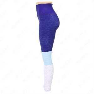 Blaze Fight Wear Entrenamiento personalizado Cintura elástica Leggings de yoga Tela con cintura elástica-Diseñado para la comodidad y el estiramiento - Product Image 4