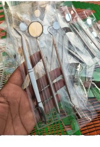 Kit dentaire de base GUJJAR SURGICAL certifié CE, qualité A+, 3 pièces, ensemble d'instruments en acier inoxydable, manuel, classe I MOL - Product Image 6