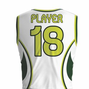 Conjunto de Uniforme de Baloncesto Masculino de Alta Calidad, Jersey y Pantalones Cortos Personalizados para Equipo, 100% Poliéster, Transpirable y que Absorbe la Humedad - Product Image 5