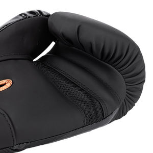 Gants de boxe d'entraînement pour hommes en cuir synthétique PU, fermeture auto-agrippante, 12oz 14oz 16oz, paume respirante, protection multicouche contre les chocs - Product Image 3