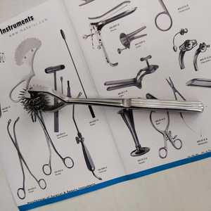 Pinza de Wartenberg Reutilizable/Desechable, Instrumentos Quirúrgicos Neurológicos, Pinza Manual de Aleación de Zinc con Recubrimiento de Cromo - Product Image 4