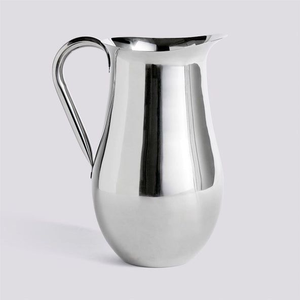 Eco-Friendly Classic Steel <b>Water</b> Jug with Customizable Logo and Packaging 100% Handmade for Home Hotel Kitchen Use - Product Image 4