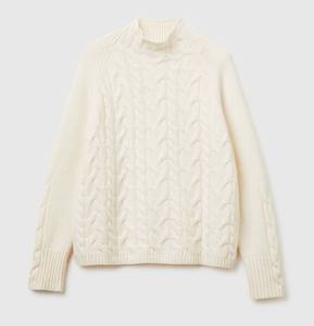 Pull en maille élégant pour femme - Couleur unie, coupe ajustée, idéal pour l'hiver - Haut en tricot doux et respirant pour femme, parfait pour l'automne - Product Image 1