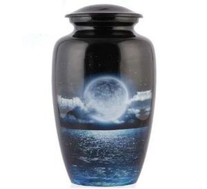 Urna Funeraria de Aluminio con Diseño Ecológico y Duradero para Cenizas Humanas de Adultos, Conmemorativa de la Naturaleza - Product Image 3