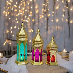 New 2026 Charming Decorative Candle <b>Lantern</b> Ramadan Decorative For Tabletop Displays Or Hanging In <b>Indoor</b> And Outdoor Spaces - Product Image 1