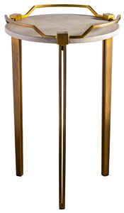 Table d'appoint en aluminium de haute qualité, meuble d'appoint en métal de qualité supérieure, tables ottomanes pour hôtel, maison, salon, laiton - Product Image 2