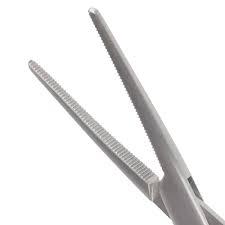 Pinzas Quirúrgicas Kelly de Alta Precisión con Mordazas Serradas para un Fácil Manejo en Cirugía, Instrumentos Quirúrgicos Métricos OEM - Product Image 5