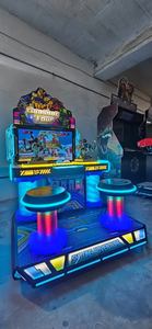 Máquina de Arcade de Tiro con Pistola, Comercial, Operada con Monedas, Interactiva para 2 Jugadores, Simulador de Viaje de Tirador Preciso - Product Image 5