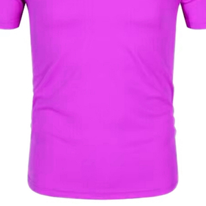 Polo décontracté violet à manches courtes, tissu léger et confortable, coupe classique, qualité supérieure, design classique, pour un usage quotidien - Product Image 3