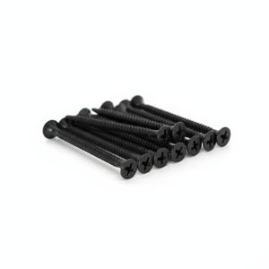 Vis à cloison sèche en acier au carbone PDC Modèle 9, classe 8.8, filetage métrique/pouces standard, pointe de perçage, autoperceuse, revêtement phosphate - Product Image 1