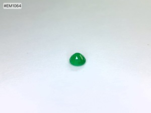 Esmeralda Zambiana 100% Natural 3A, Redonda Facetada, 1.42ct, Color Uniforme y Calidad Premium, Gema Suelta para Joyería Personalizada - Product Image 3