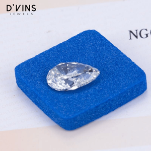 เพชร D'vins Jewels รูปทรงลูกแพร์แบบหลวม เพชร HPHT/CVD ที่ได้รับการเพาะเลี้ยงในห้องปฏิบัติการ สำหรับทำเครื่องประดับ เพชรธรรมชาติในราคาที่เข้าถึงได้ - Product Image 3
