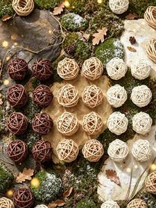 Bolas de Navidad de Mimbre Natural, Adornos de Mimbre para Decoración Festiva del Hogar y Exhibición de Regalos de Temporada, Vietnam - Product Image 5