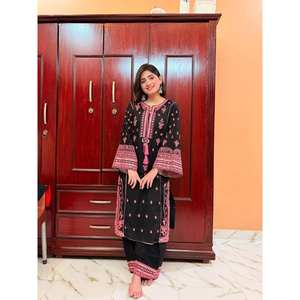 ชุดเสื้อท่อนบนและล่างสำหรับงานปาร์ตี้ดีไซน์เนอร์พร้อม dupatta ขนาด XL - Product Image 5