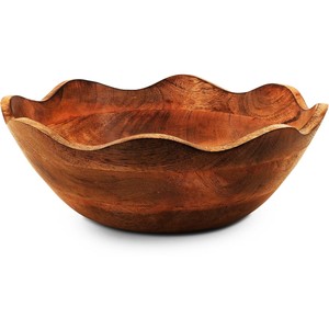 Cuencos de madera de acacia y cuencos para frutas, OEM, personalizados, venta al por mayor |   Aqdus Saleem India - Product Image 1