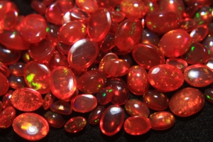 Ethiopian Opal Cabochon Red Ethiopian Opal Gemstone Multi <b>Fire</b> Opal October Birthstone Colorful Welo Opal For Jewelry Making - Product Image 2