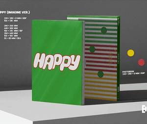 บีทีเอส จิน (BTS) แฮปปี้ เค-ป๊อป เวอร์ชั่น ซีดีเพลง พลาสติกและกระดาษ ภาษาเกาหลี ทุกวัย - Product Image 4