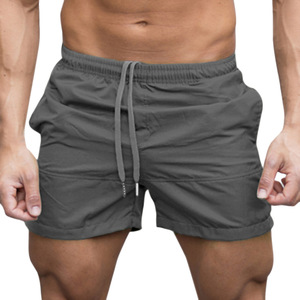 Pantalones Cortos Casuales de Verano para Hombre, Estilo Deportivo, con Bolsillos y Cordón Ajustable, Tallas Grandes, Color Sólido, Venta al Por Mayor - Product Image 1