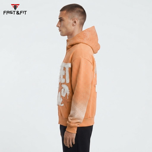 เสื้อฮู้ดดี้ปักลายสำหรับผู้ชาย ดีไซน์ใหม่ น้ำหนักเบา ผ้าฝ้าย 100% คุณภาพดี ราคาถูก ผลิตในปากีสถาน - Product Image 3