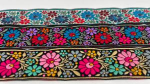 Premium embroidered floral <b>ribbon</b> for apparel crafts and decor OEM wholesale manufacturer for global bulk supply now - Product Image 5