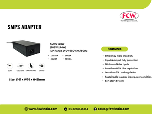 อะแดปเตอร์แปลงไฟ AC DC สำหรับจอภาพ แล็ปท็อป จอ LED เครื่องชาร์จไฟที่เสถียร - Product Image 3