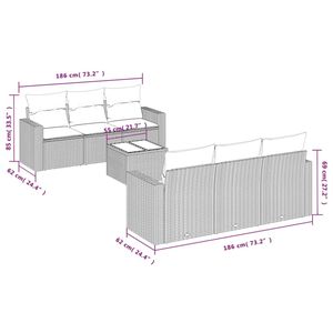 Grey <b>Garden</b> <b>Sofa</b> Set - Product Image 3