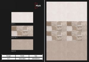 กระเบื้องเคลือบด้านลายสถาปัตยกรรม ขนาด 12x24 นิ้ว ออกแบบมาเพื่อพื้นที่ที่มีโครงสร้าง แข็งแรง ทนทาน และมีความสม่ำเสมอในการออกแบบ - Product Image 5