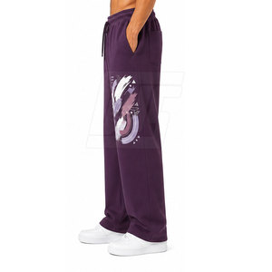 Pantalons DTF pour hommes, imprimés sur mesure, décontractés, style streetwear moderne, fournisseur de vêtements en gros, collection de vêtements de mode - Product Image 6