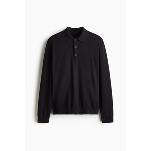 Regular Fit Fine Knit Polo Shirt for Men Soft Breathable Short Sleeve Polo Top for Casual Office Summer Wear - Product Image 3